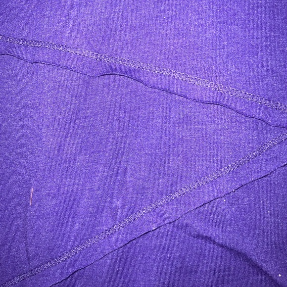 Jockey Purple Asymmetrical Short Sleeve Tee - Picture 5 of 11